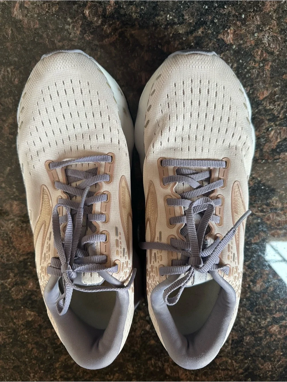 Brooks breathable mesh
